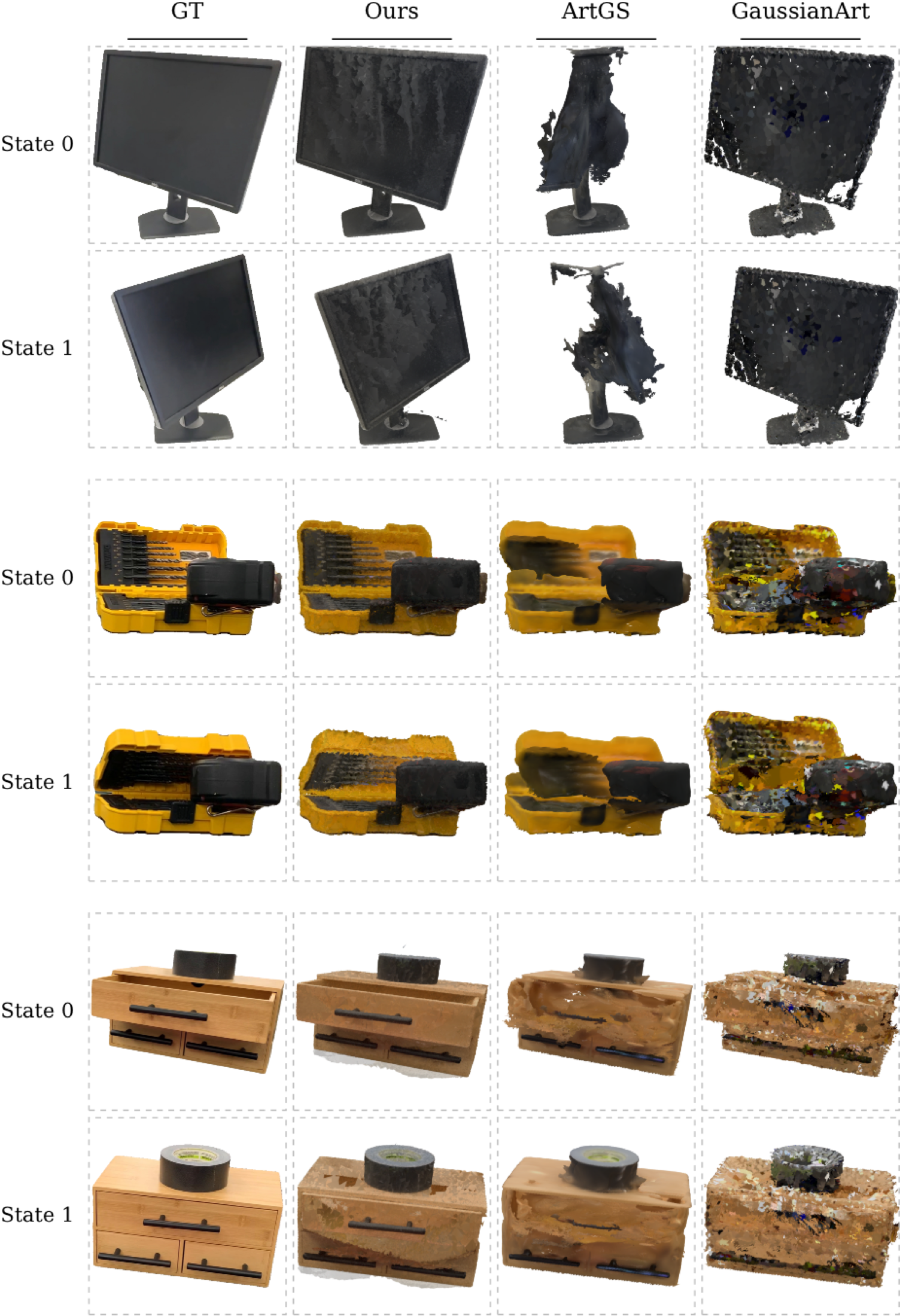 Real-world objects from SplArt